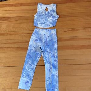 Reitmans Hyba leggings and sports top set XS
